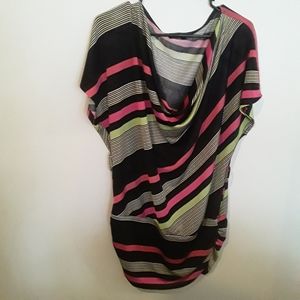 Slimming Crowl Neck Long Stretchy Top